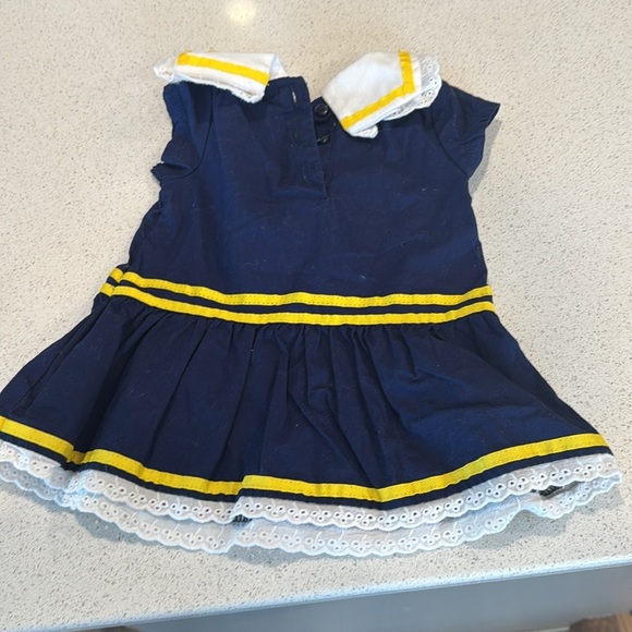 Maggie & Zoe dress size 3-6 months nautical boat dress - Picture 5 of 10